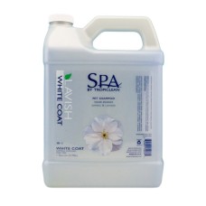 TropiClean Shampoo Spa White Coat 1Gal