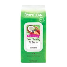 TropiClean Wipes Deep Cleaning 100 τεμαχίων