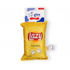 GLEE ΠΑΙΧΝΙΔΙ ΣΚΥΛΟΥ LAZY CHIPS SQUEAΚΥ