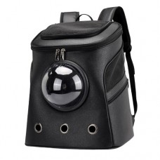 Backpack Μεταφοράς δερματίνη Μαύρη