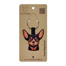 ActionLab Μπρελόκ Chihuahua Black