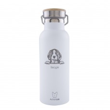  ActionLab Baboo Bottle White Beagle 500ml