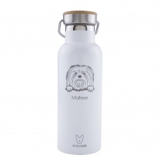  ActionLab Baboo Bottle  White Maltese 500ml