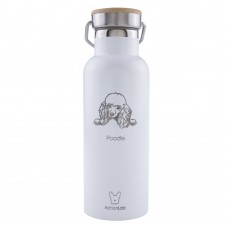  ActionLab Baboo Bottle  White Poodle 500ml