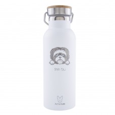  ActionLab Baboo Bottle  White Shih Tzu 500ml