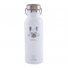  ActionLab Baboo Bottle  White French Bulldog 500ml